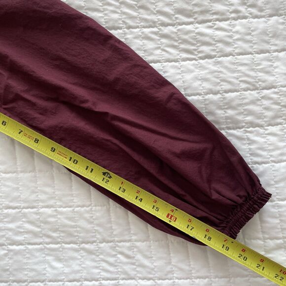 Old Navy Puffy Long Sleeve Cropped Mixed Knit Top Raisin Arizona Size M - Picture 10 of 10